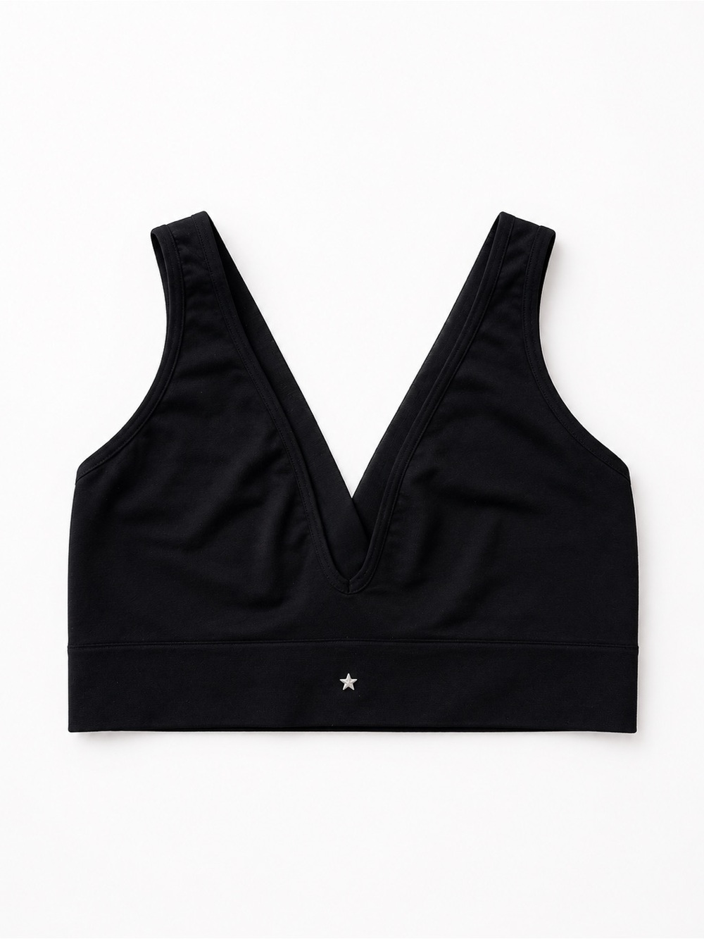 Punto Blanco Deep V Sports Bra – Black